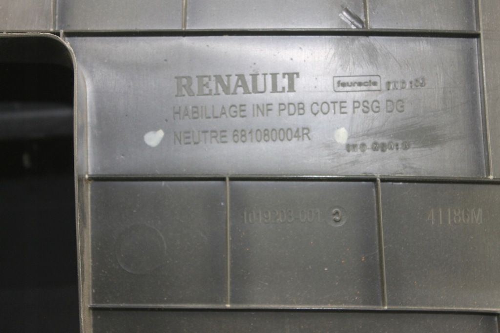 фото №8, Бардачок консолі пасажира панелі ручка renault scenic iii 3 681080004r