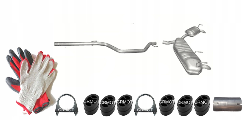 фото №1, Opel signum 3.0 d 135kw труба середня гасник кінцевий