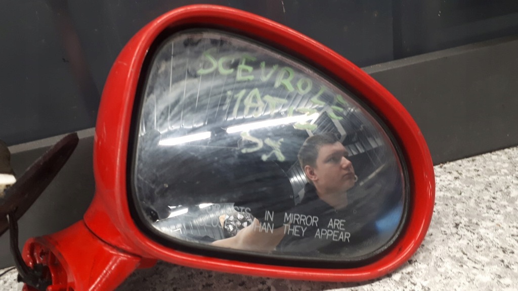 фото №11, Зеркало правое chevrolet matiz 5pin красные