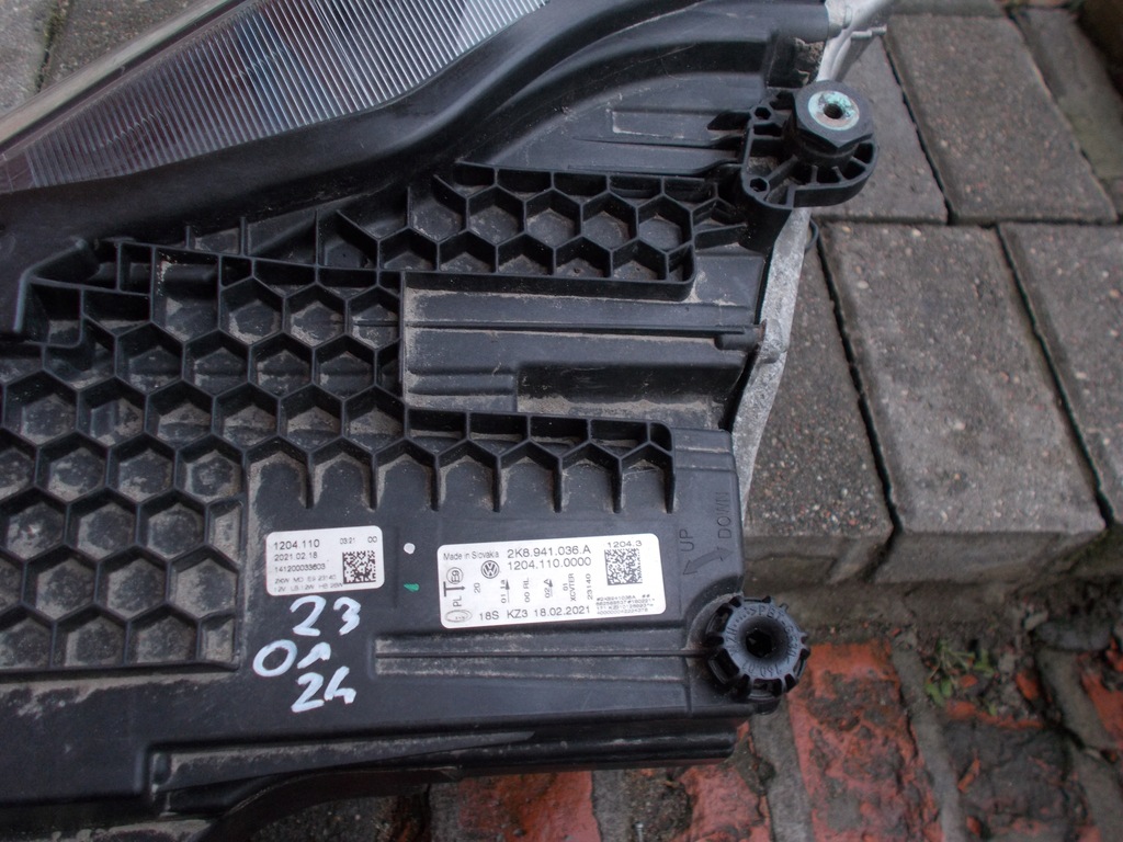 фото №12, Vw caddy 2k7 2k8 лампа правая full led 2020- оригинал