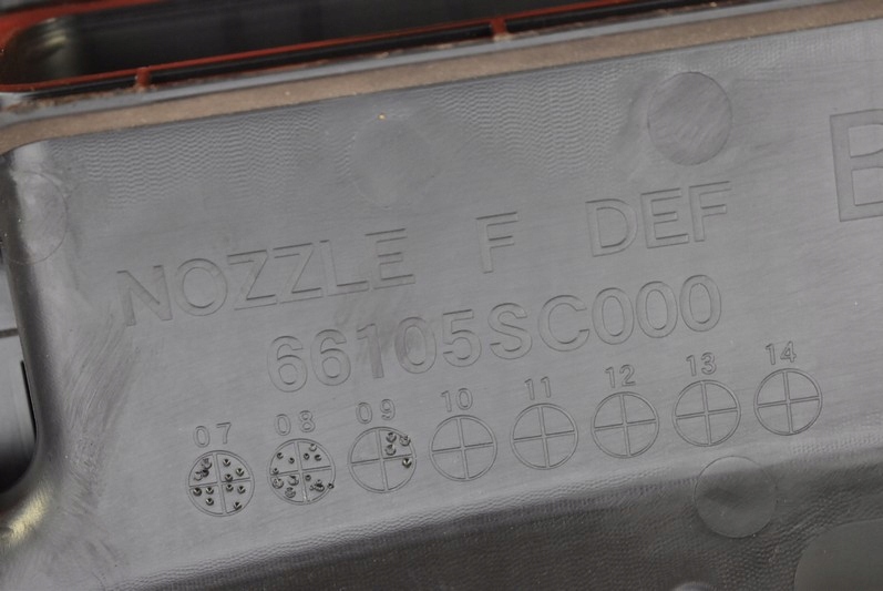 фото №11, Панель приладів приладова консоль панель приладів подушка безпеки eu subaru forester 3 iii 08-13