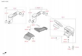 фото №1, Корпус фільтра pow. hyundai santa fe crdi 2018-oe
