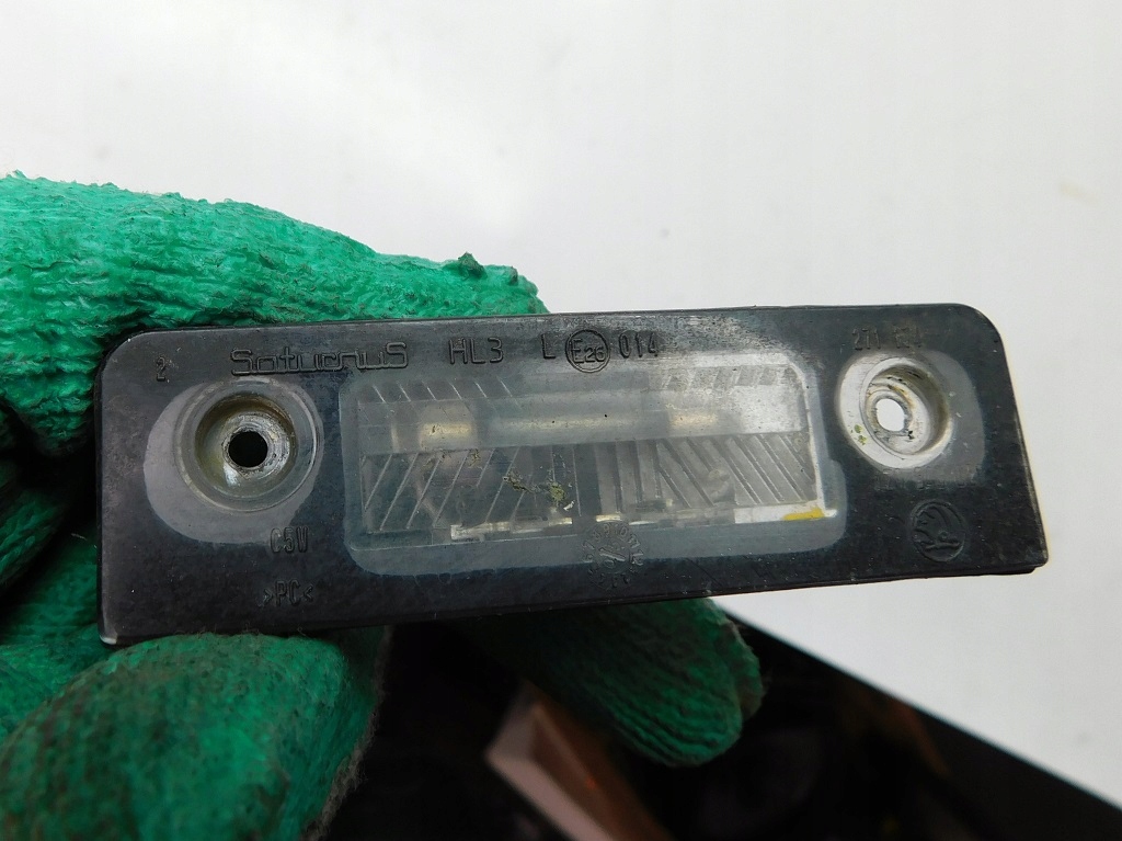 фото №5, Skoda octavia ii 05r ліхтарі номерного знака реєстраційний