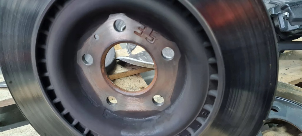 фото №15, S5 8w lift a5 набор тормозной суппорты тормозные диски задняя 330mm 3.0 tfsi s4 b9 8w