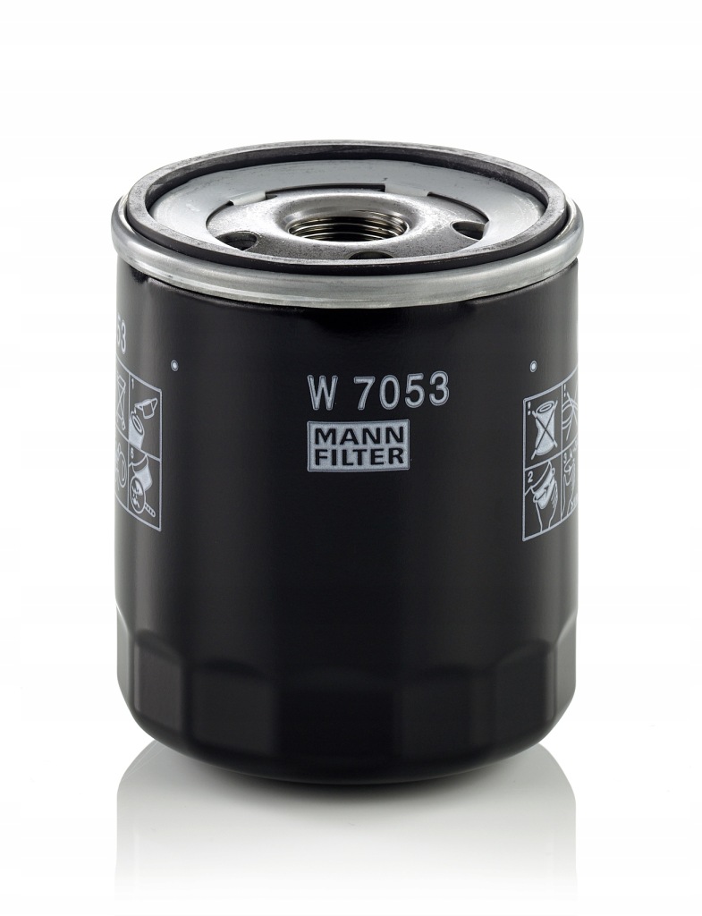 Фильтр масла w712/8 mann-filter Цена