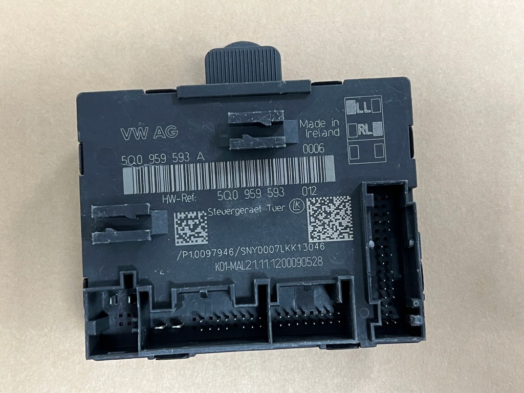 фото №1, Audi vw модуль блок управления дверь 5q0959593a