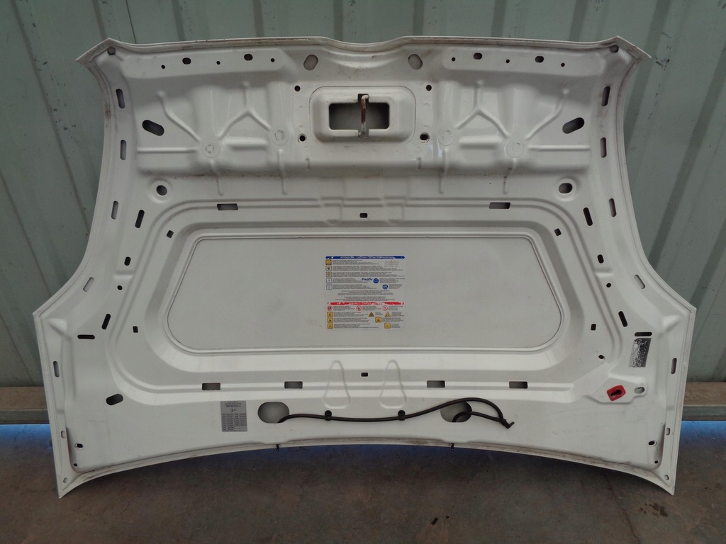 фото №15, Капот fiat doblo 2 ii 2010-2015r. opel combo d 2010-2018r. білий 249