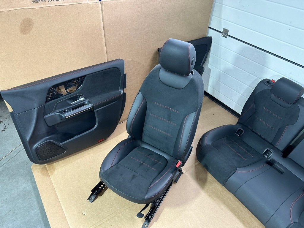 фото №14, Сидіння, заднє сидіння, салон, обшивки, середина mercedes eqa w243 alcantara, europa