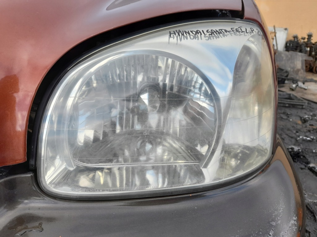 фото №4, Hyundai santa fe i лампа левый перед левая передняя