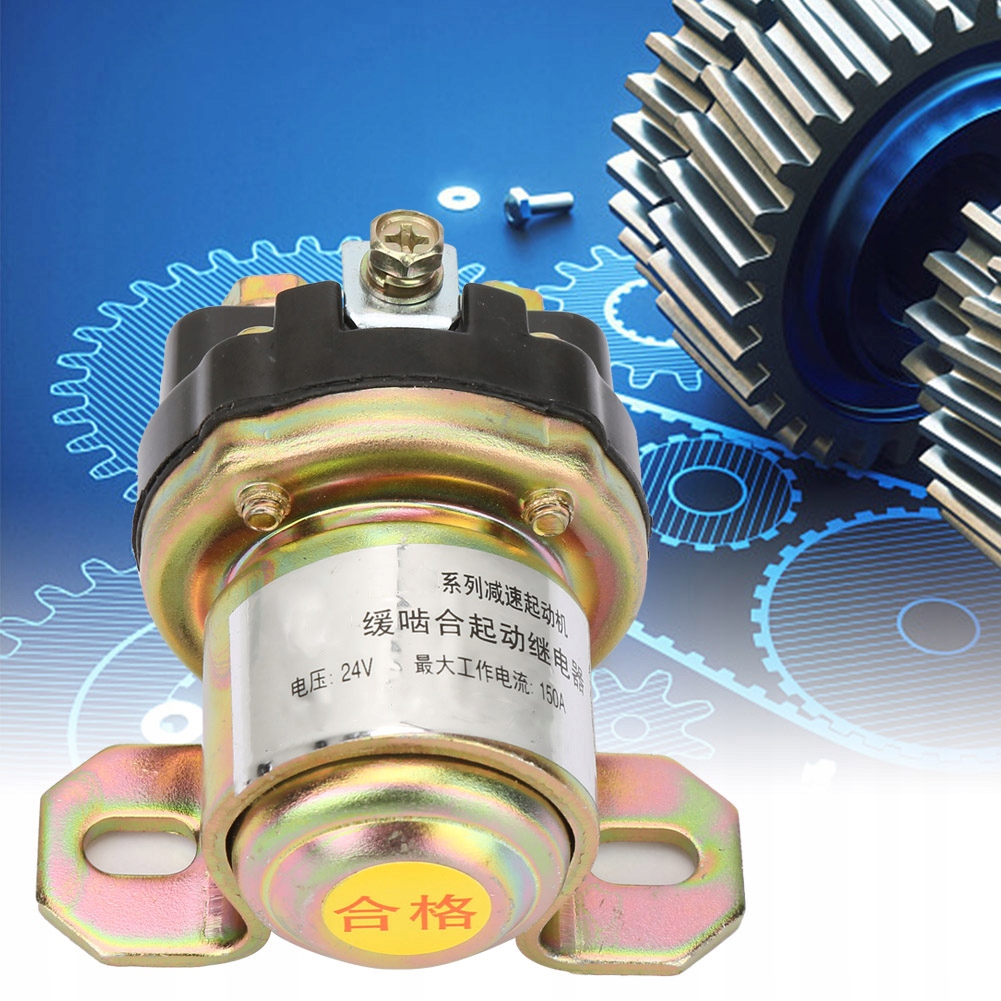 фото №8, Реле стартер розблокування 24 v 150 a реле стартер 7m