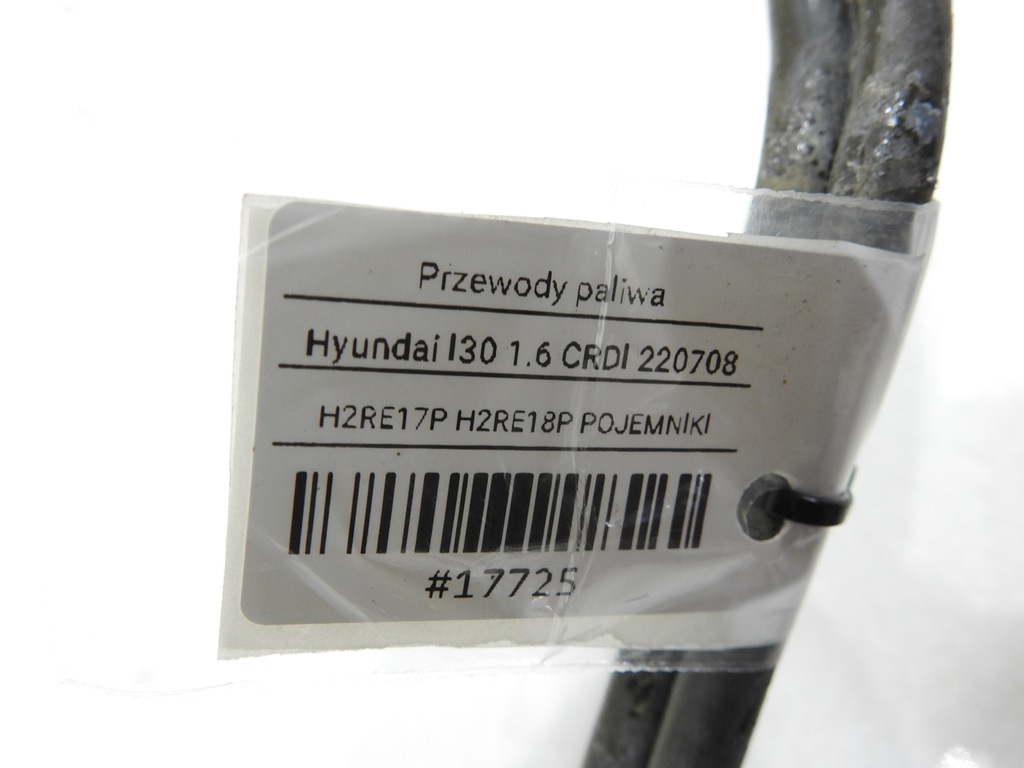 фото №10, Шланг топлива hyundai i30 i 1.6 crdi