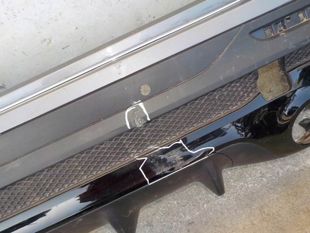 фото №6, Mercedes glb x247 amg бампер задний задняя