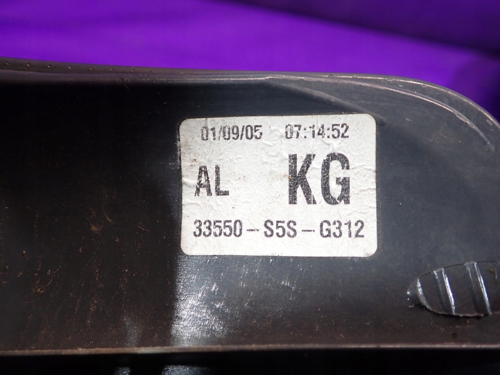 фото №10, Honda civic vii hb 3d 03-05 lift лампа задняя левая 33550-s5s-g312