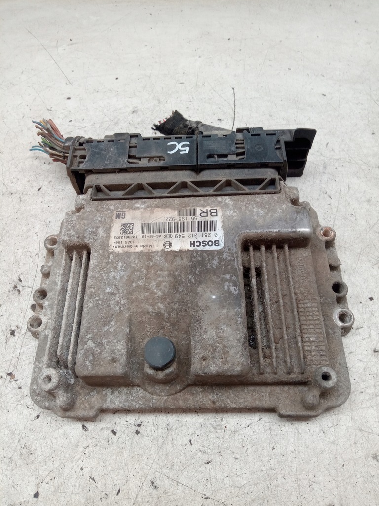 фото №5, Opel astra бортовой компьютер двигателя 0281012549