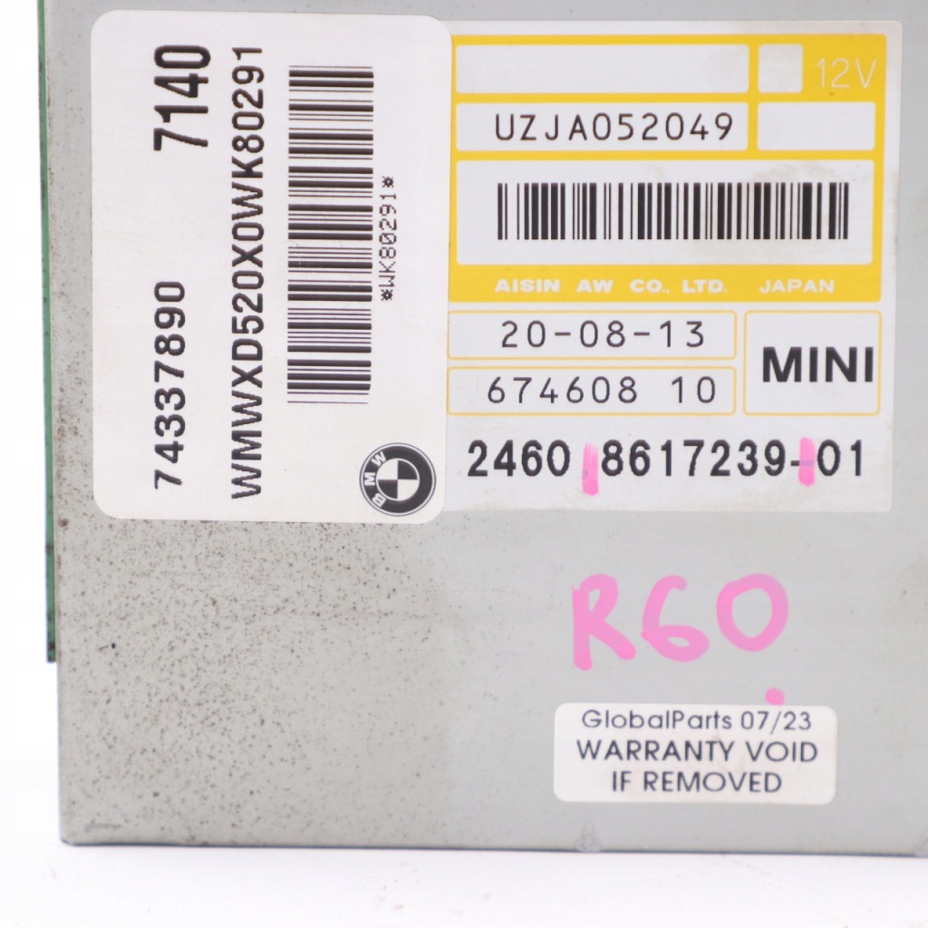 Mini r55 r56 lci r60 модуль блок управления коробки передач автоматическая коробка передач egs 8617239 Оригинал