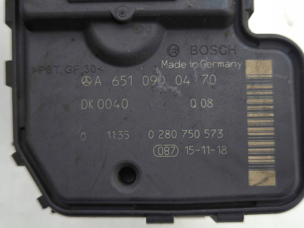 фото №8, Infiniti q50 2017 дроссельная заслонка a6510900470