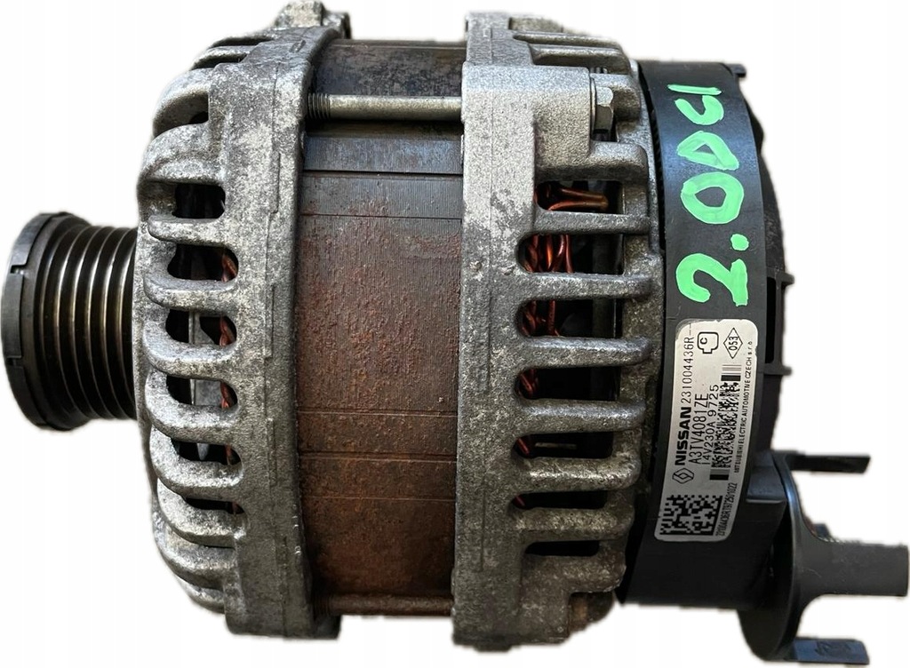 фото №16, Renault fiat nissan opel m9rv710 m9r710 m9r 2.0 dci кронштейн колесо клапан свічка