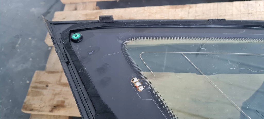 фото №14, S4 b8 a4 стекло кузовная правая правый задняя w крыло 11r 8k9845300n