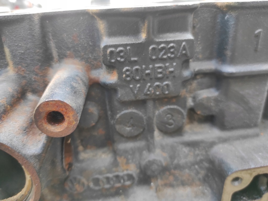 фото №11, Блок двигателя cah audi vw seat skoda 03l023a