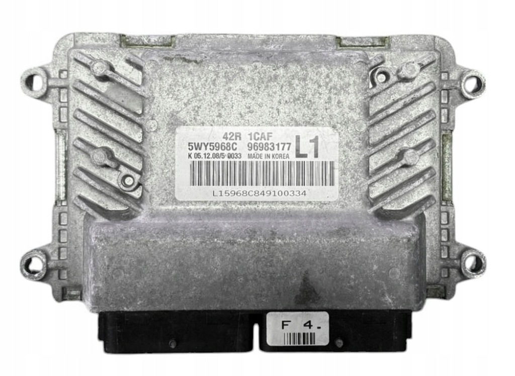 фото №1, Chevrolet aveo 2009 блок керування / модуль ecu