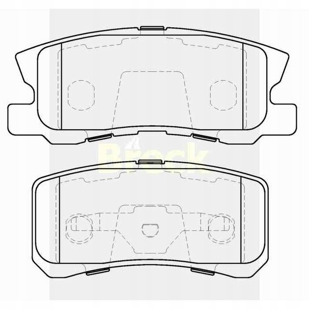 фото №11, Тормозные колодки ham перед breck peugeot 4007 2.2 hdi