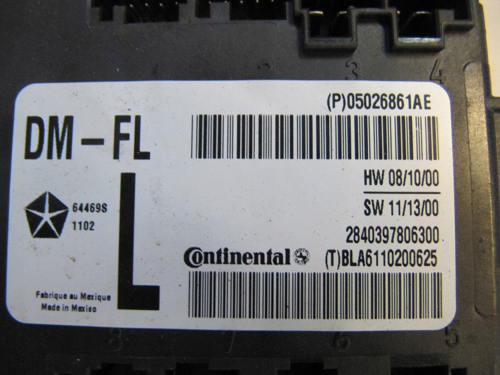 фото №14, Chrysler town country 11- модуль двері перед задній задня лівий правий caravan