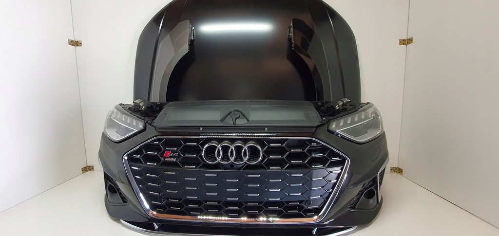 фото №8, Audi s4 b9 8w lift 19- kompletny перед лампа led капот крила бампер