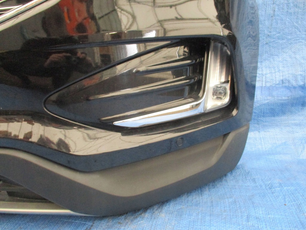 фото №9, Бампер перед передний ford edge ii lift омыватель цвет agate black металлик