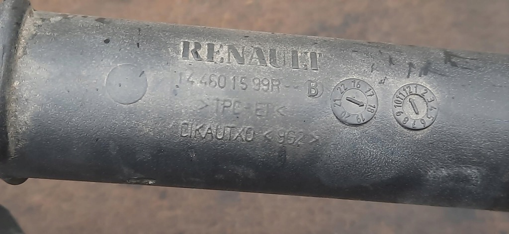 Труба шланг интеркулер 1.3 captur 1 144601599r Киев