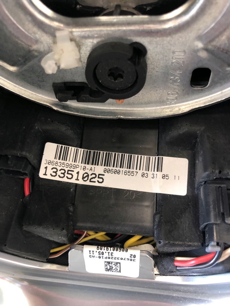 фото №8, Воздуховод кожа мультифункция opel meriva b 13351025