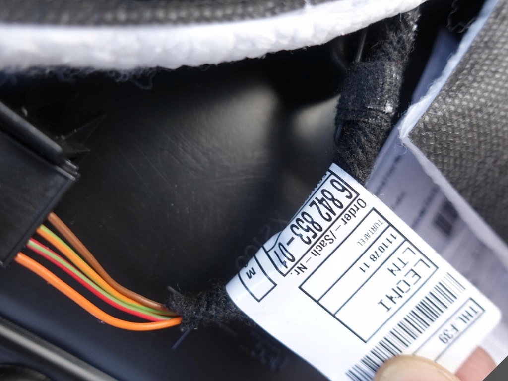 фото №10, Bmw x2 f39 левая задняя обивка кожа комплект led