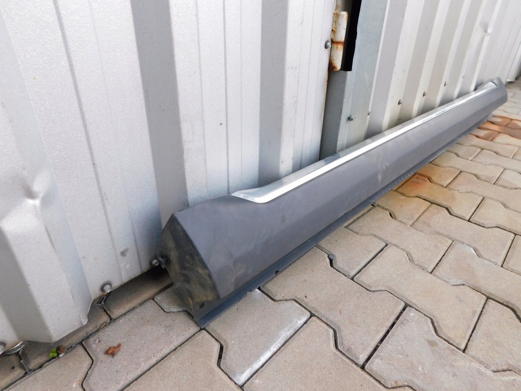 фото №3, Citroen c-crosser 2.2 hdi молдинг порог левая