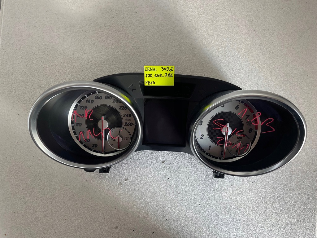 фото №1, Счетчик приборы mercedes benz slk r172 a1729009403