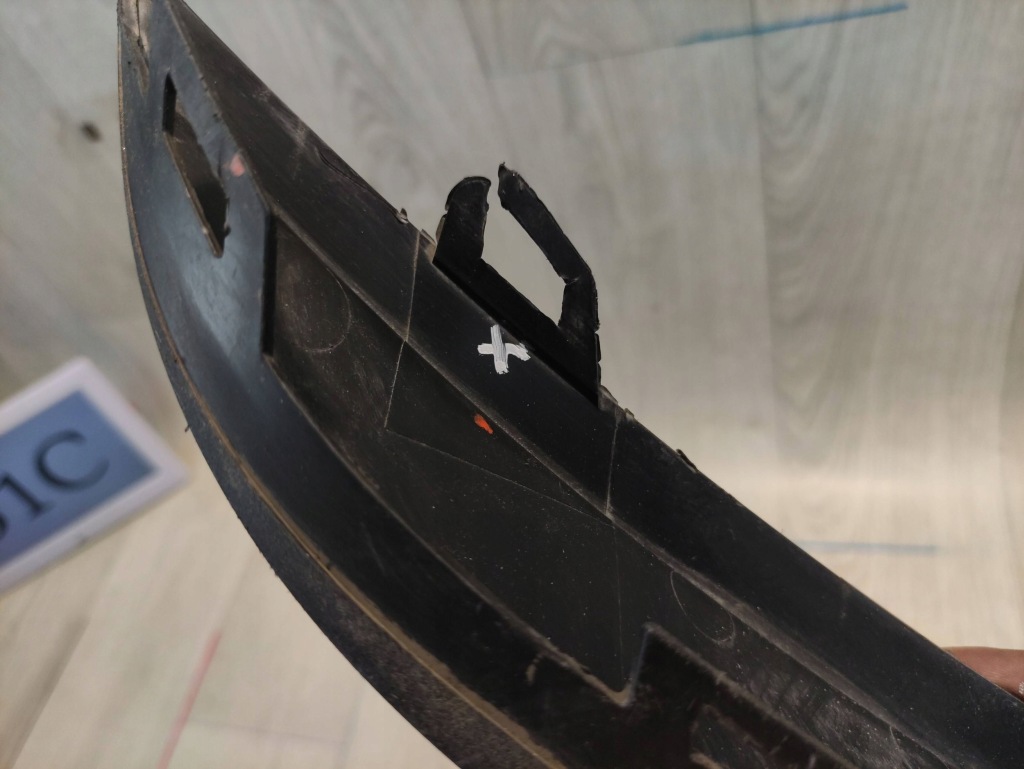 фото №9, Tesla model iii 3 молдинг бампера задня 108398400d