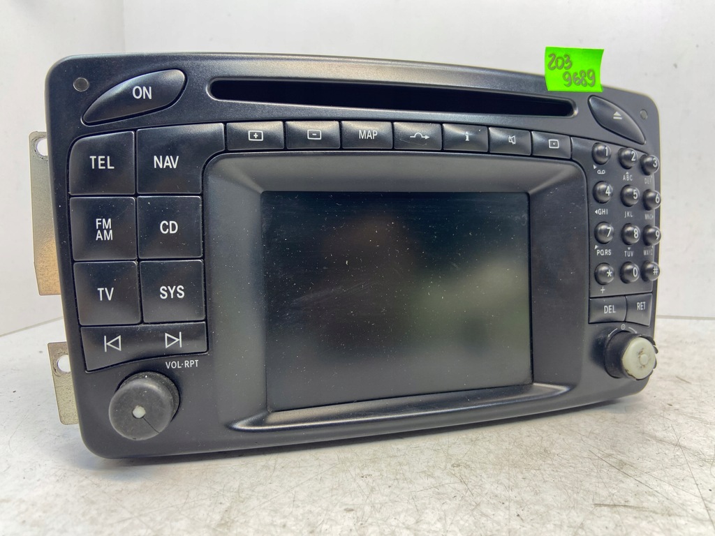 фото №16, Mercedes c w203 comand радио навигация радиопроигрыватель a2038209689