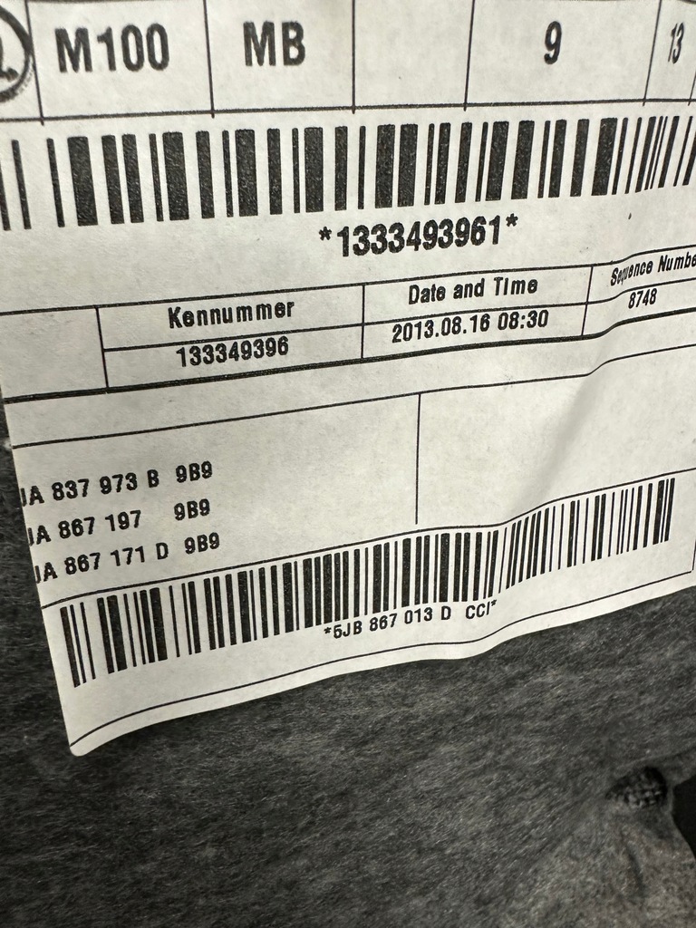 фото №6, Skoda rapid liftback обшивки двері оббивка europa комплект