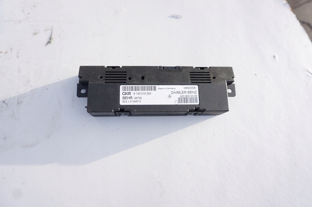фото №1, Модуль обігрівача 9140010254 mercedes