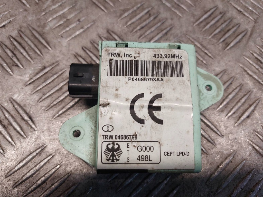 фото №14, Набір стартовий cgrysler grand voyager iv 2.4 16v 04745860 04869000aj