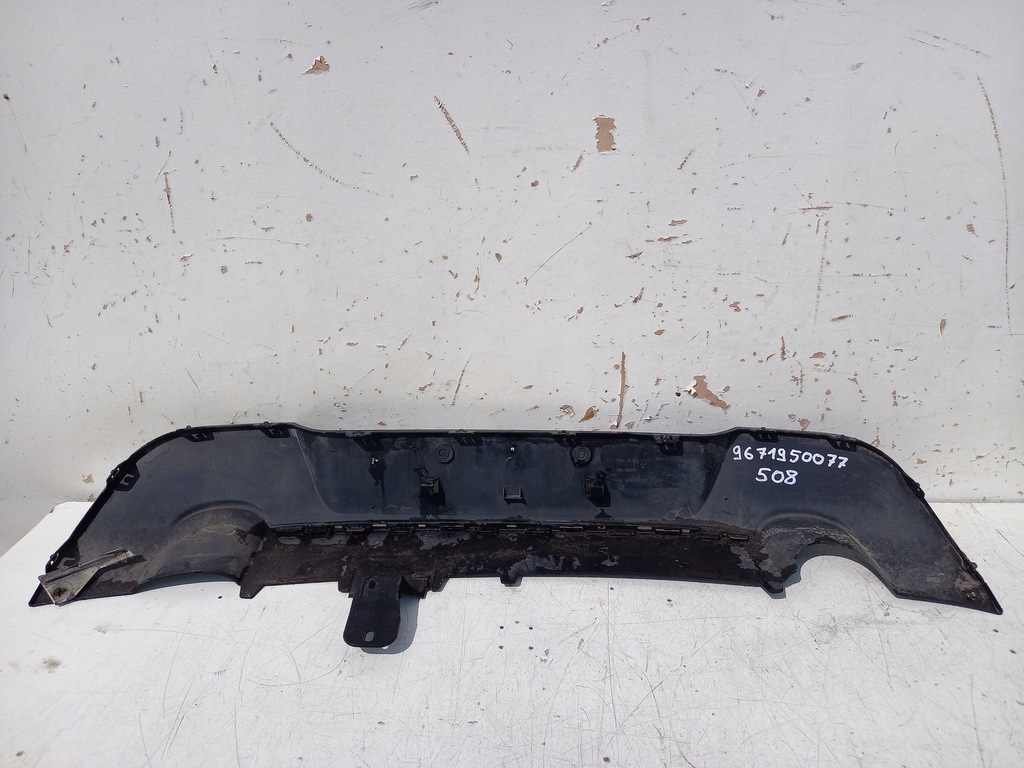 фото №8, Диффузор dół бампера peugeot 508 i 967195077