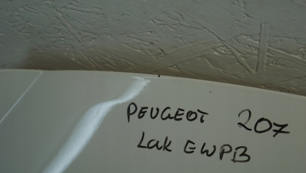 фото №11, Peugeot 207 sw lift капот кришка перед ewpb