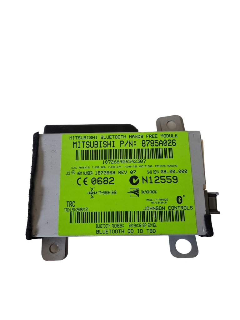 фото №1, Модуль 8785a026 mitshubishi pajero iv asx