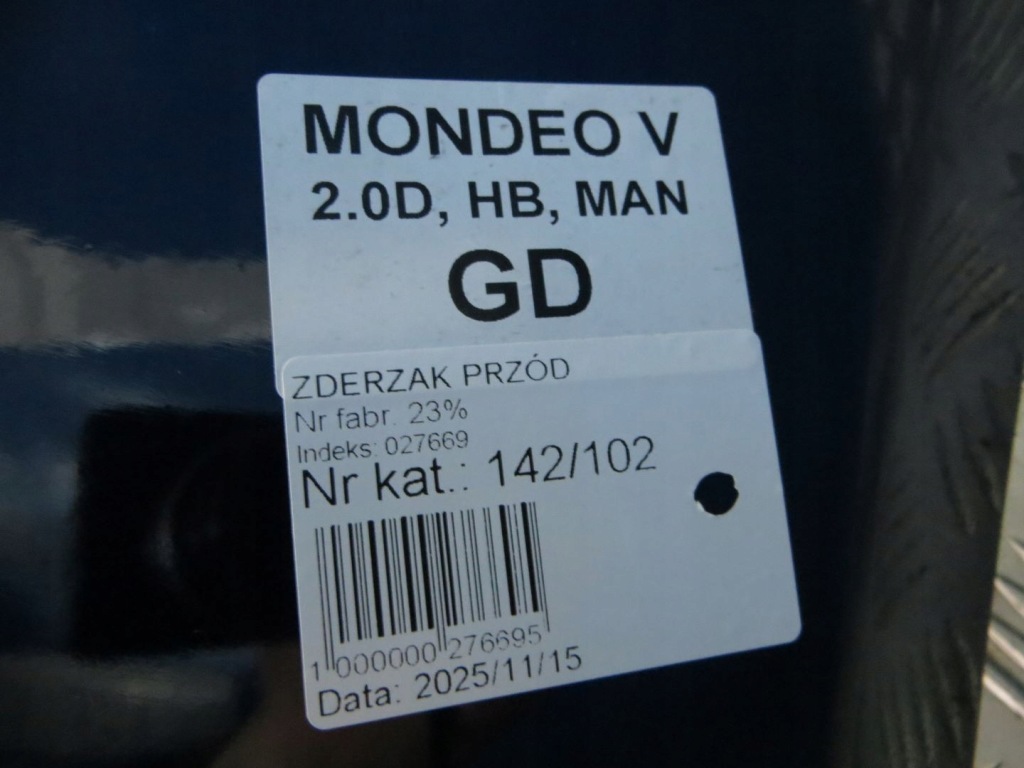 фото №11, Ford mondeo mk5 бампер перед gd 14-