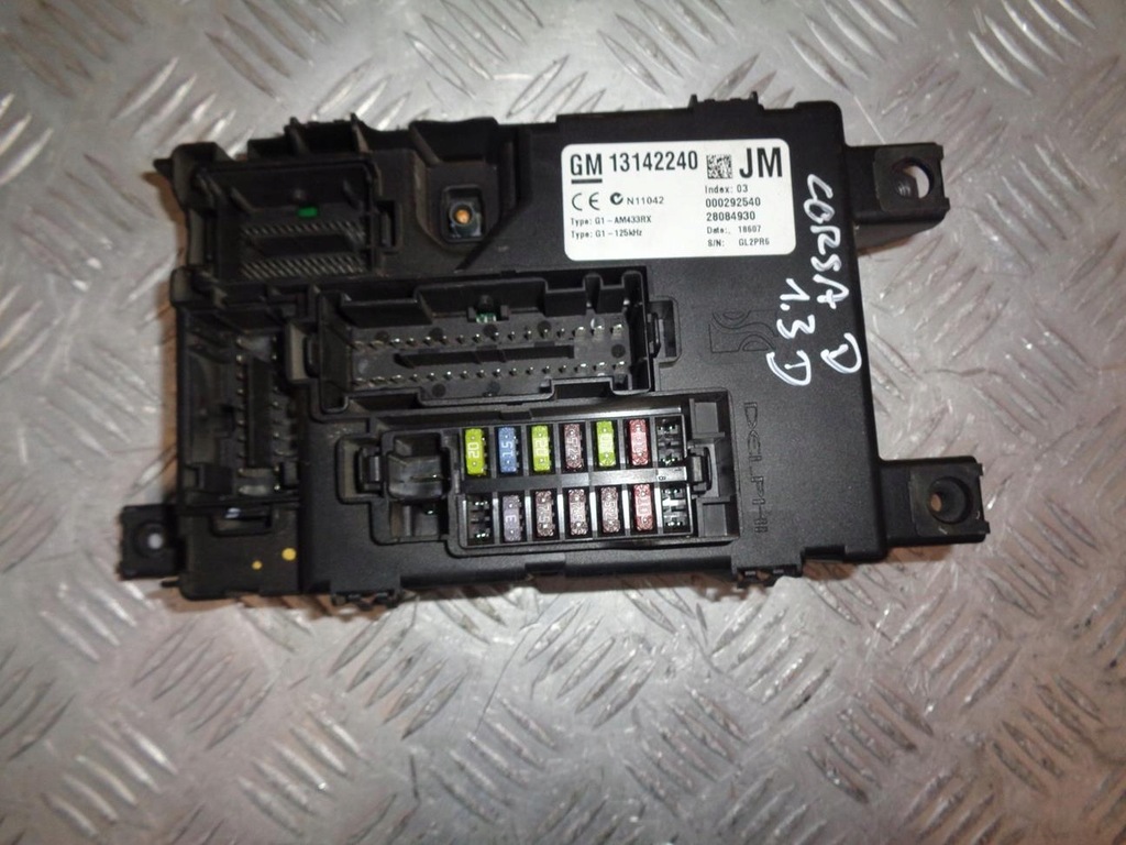 фото №1, Коробка модуль bsi opel corsa d 1.3 cdti 06-