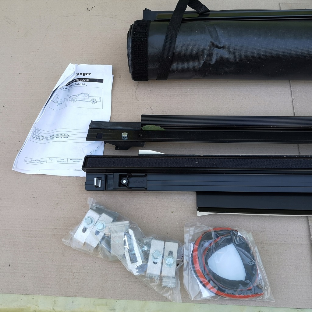 фото №5, Ford ranger t6 mk1 крышка пространство грузовой nowa оригинальная комплект