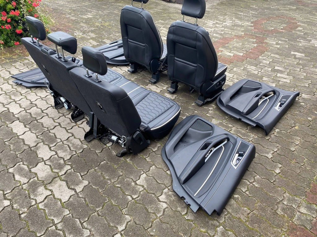 фото №9, Ford edge ii mk2 vignale сиденья перед заднее сиденье задняя подогрев электрический комплект