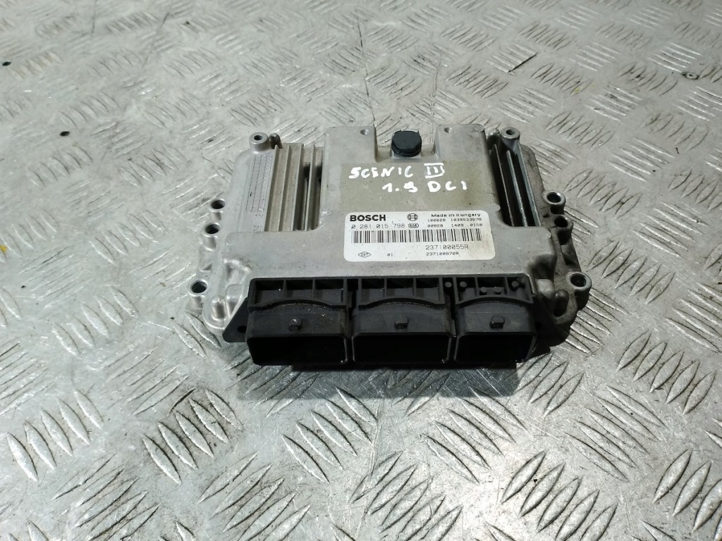 фото №1, Бортовой компьютер, блок управления renault scenic iii 237100055r 1.9 dci
