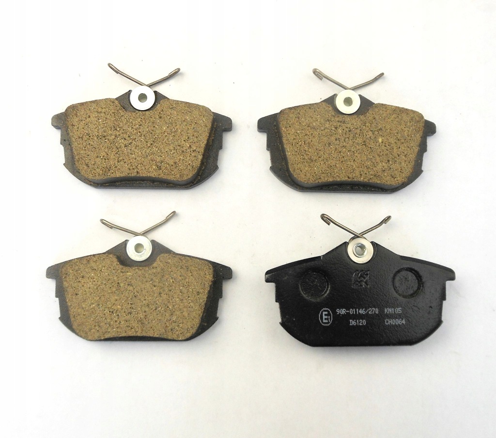 фото №1, Mk kashiyama d6120 тормозные колодки задние mitsubishi carisma space star volvo s40