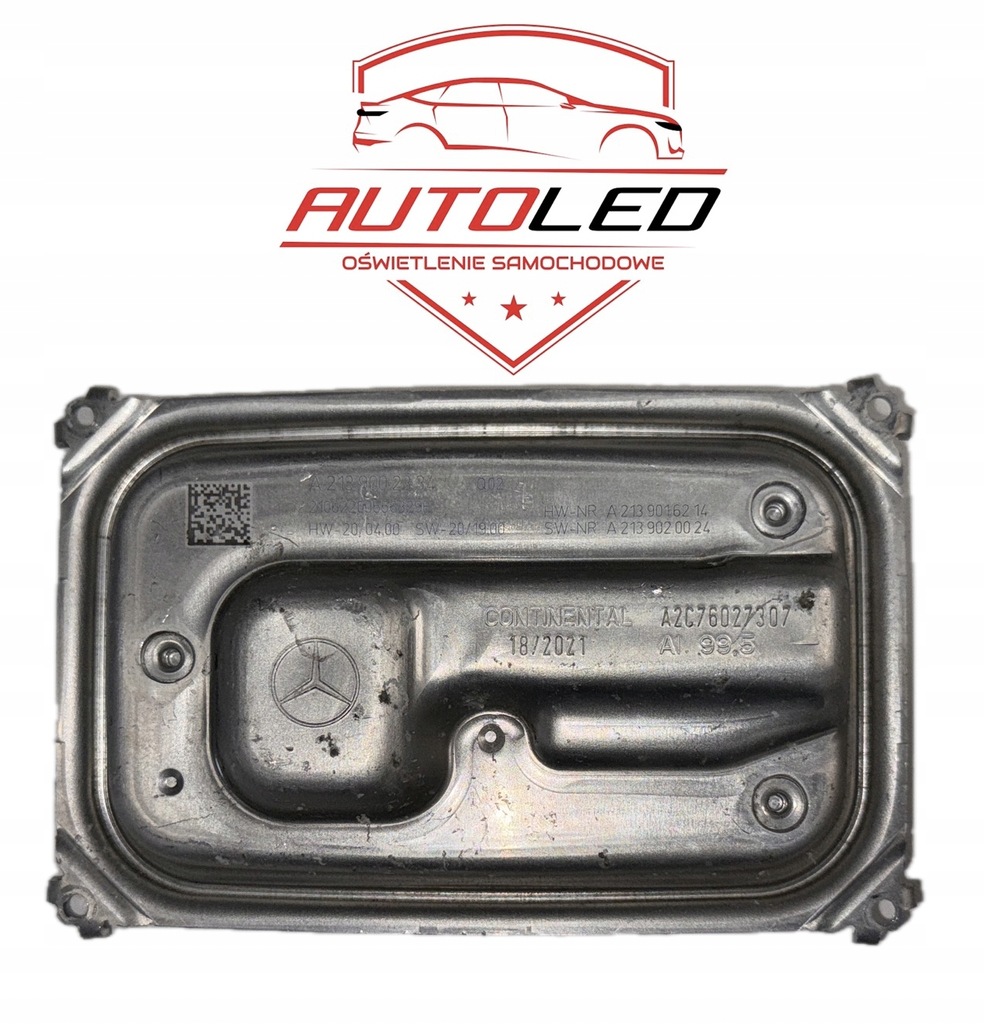фото №1, Mercedes w213 модуль блок управления led full led a2139002734 оригинал