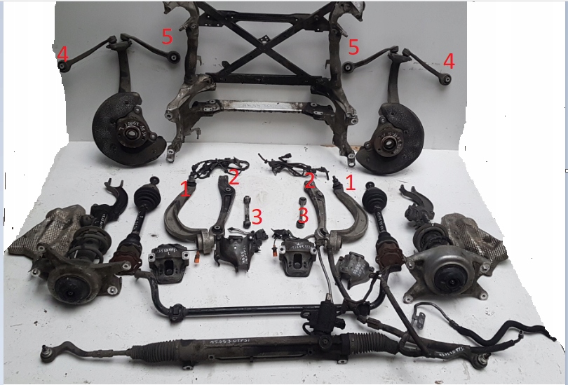 фото №1, Рычаг перед audi s5 sportback 3.0 tfsi