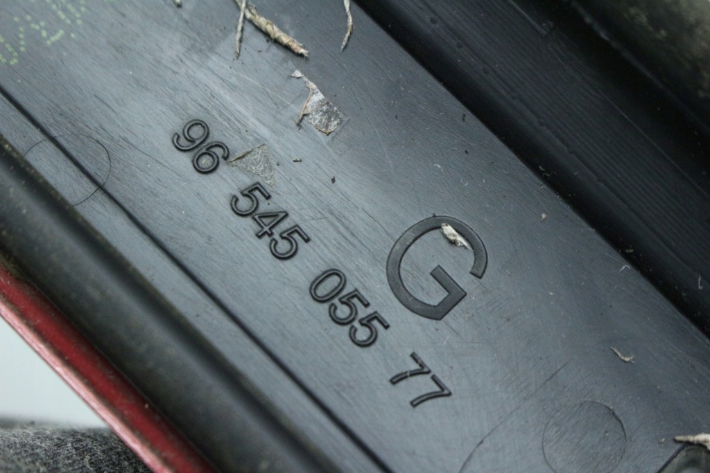 фото №10, Левая молдинг стойка стекло лобовое защита 9654505577 citroen c4 picasso i